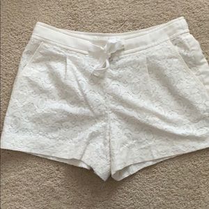 Ann Taylor Loft lace shorts